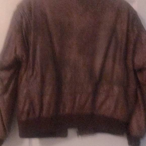 Vintage Avanti Genuine Leather Bomber Jacket - Picture 7 of 8